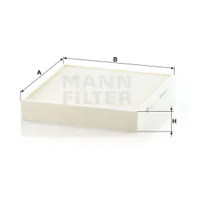MANN FILTER Utasfilter CU 26 010