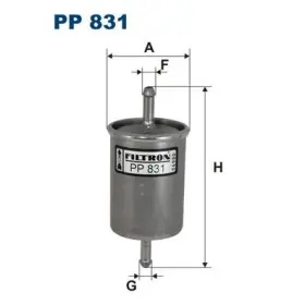 FILTRON Üzemanyagszűrő PP 831