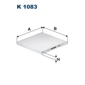 FILTRON K 1083 Kabinszűrő