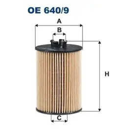 FILTRON Olajszűrő OE 640/9