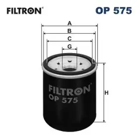 FILTRON Olajszűrő OP 575