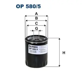 FILTRON Olajszűrő OP 580/5
