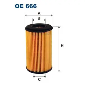 FILTRON Olajszűrő OE 666