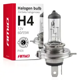 AMIO halogén izzó H4 12V 60/55W UV filter (E4)