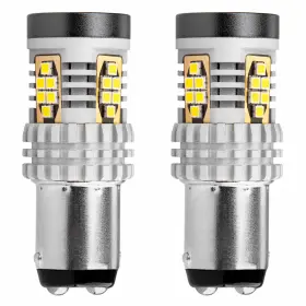 AMIO LED izzók CANBUS 3020 24SMD 1157 BAY15D P21/5W Fehér 12V/24V