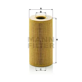 MANN FILTER Olajszűrő HU 618 x