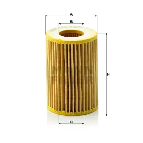 MANN FILTER Olajszűrő HU 712/9 x