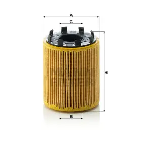MANN FILTER Olajszűrő HU 713/1 x