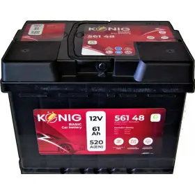 König Basic K56148 12V 61Ah 520A