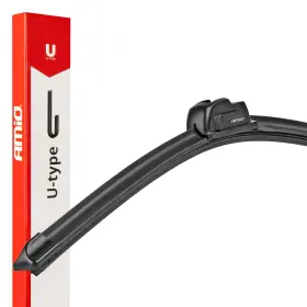 AMIO U-alakú ablaktörlő 19" (480mm) "U" típusú fogantyúval