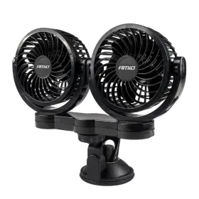 AMIO Autós ventilátor tapadókoronggal 2x4" 24V