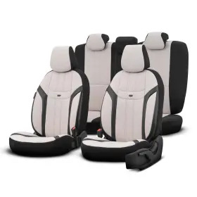 AMIO Autós Üléshuzat Szett OTOM SWAN 503 BEIGE 3-ZIP