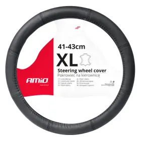 AMIO Kormányhuzat Leather Series SWC-48-XL (41-43cm)