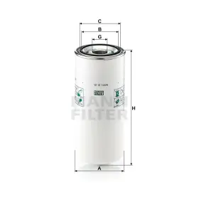 MANN FILTER Olajszűrő W 13 145/6