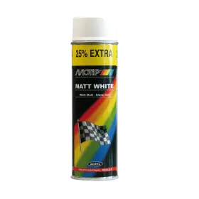 MOTIP Rallye fehér matt 500ml