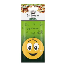 K2 BE HAPPY GREEN TEA - Autós légfrissítő