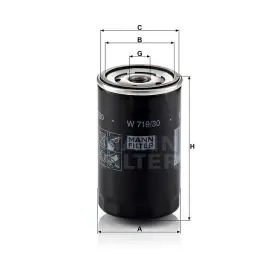 MANN FILTER Olajszűrő W 719/30