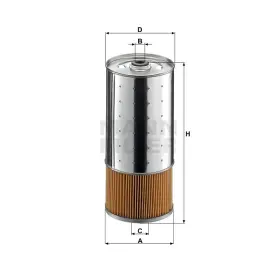 MANN FILTER Olajszűrő PF 1055/1 n