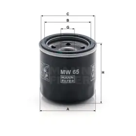 MANN FILTER Olajszűrő MW 65