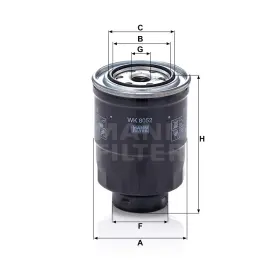 MANN FILTER Üzemanyagszűrő WK 8052 Z