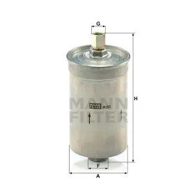 MANN FILTER Üzemanyagszűrő WK 853/1