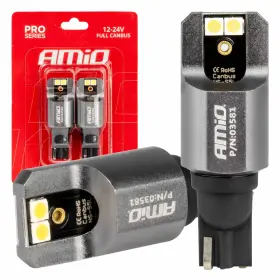 AMIO LED CANBUS PRO T15 W16W 4x3030 SMD Fehér 12/24V FULL CANBUS AMIO-03581