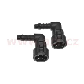 SAE 90° gyorscsatlakozó 5/16" (7,89-8 mm) (2 db) NORMA NQS - gyártás Németország