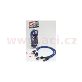 gumikötél 2 db dupla kampóval, 60 cm hosszú, 8 mm átmérőjű, 2 db-os szett TÜV homologizációval