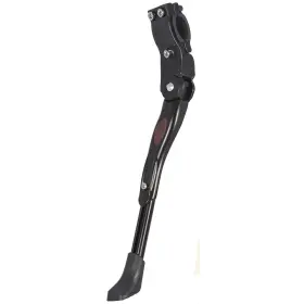 oldalsó kerékpár támasztó DIRTYFOOT KICKSTAND, OXFORD (fekete, hátsó keretbe való rögzítéshez bilinccsel)