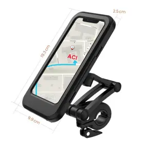 mobiltelefon tok, tartóval együtt (belső méretek 175 x 80 x 8 mm), Q-TECH