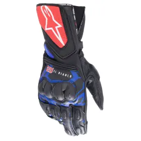 SP-8 3 MONSTER FQ20 kesztyű, ALPINESTARS (fekete/piros/kék/fehér, M méret)