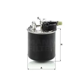 MANN FILTER Üzemanyagszűrő WK 820/14