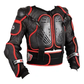test body protector EM3, EMERZE (fekete-piros, L méret)