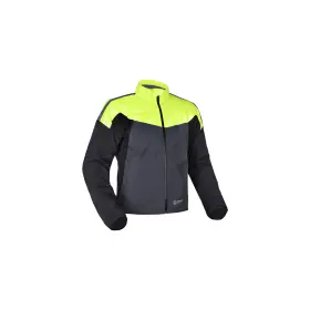 kabát RAIN SEAL pre, OXFORD (szürke/fekete/fluo, M méret)