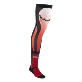 ortézák alá zoknik KNEE BRACE, ALPINESTARS (fluórsárga/fehér/fekete, S/M méret)