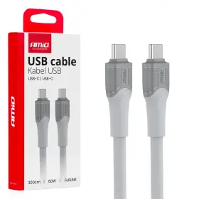 AMiO USB-C TO TYP-C kábel 60W 300cm FullLINK model X111