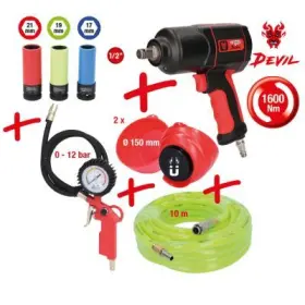 Ks Tools - Akciový balík pneumatíckého náradia The Devil 8ks