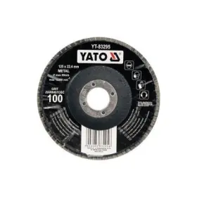 YATO - Kotúč lamelový korundový brúsny 125 x 22.2mm P60
