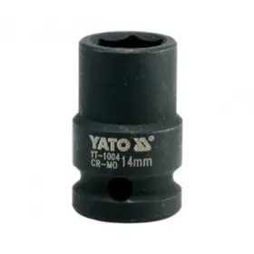 Yato - Nadstavec rázový šesťhranný krátky 1/2", 14mm