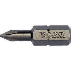 Yato - Bit krížový 1/4" x 25mm PH0, 10ks