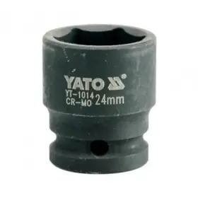 Yato - Nadstavec rázový šesťhranný krátky 1/2", 24mm
