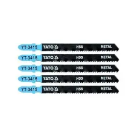 YATO - List pílový do priamočiarej píly 100 mm na kov TPI24-10 5 ks YT-3415