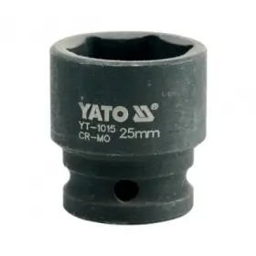 Yato - Nadstavec rázový šesťhranný krátky 1/2", 25mm