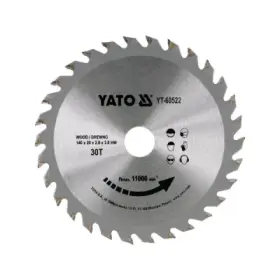 Yato - Vídiový pílový kotúč na drevo 140x20mm 30 zubov