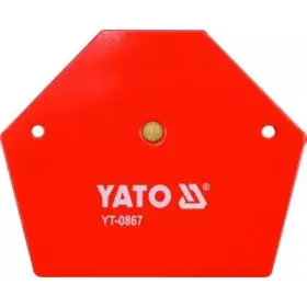 YATO - Uholník magnetický na zváranie 111 x 136 x 24mm