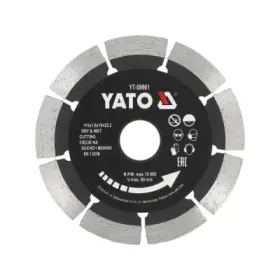 Yato - Kotúč je určený na rezanie za sucha 115 x 22.2 x 1.8mm