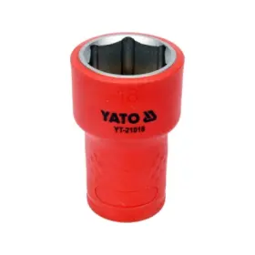 Yato - VDE nadstavec šesťhranný krátky 3/8" 18mm