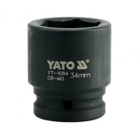 Yato - Nadstavec rázový šesťhranný krátky 3/4" 34mm