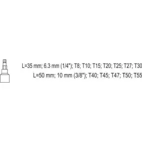Sortiment 1/4"