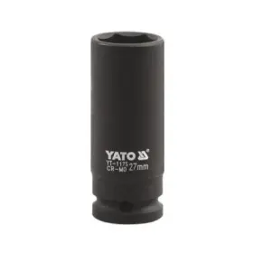 Yato - Nadstavec rázový šesťhranný dlhý 1" 27mm